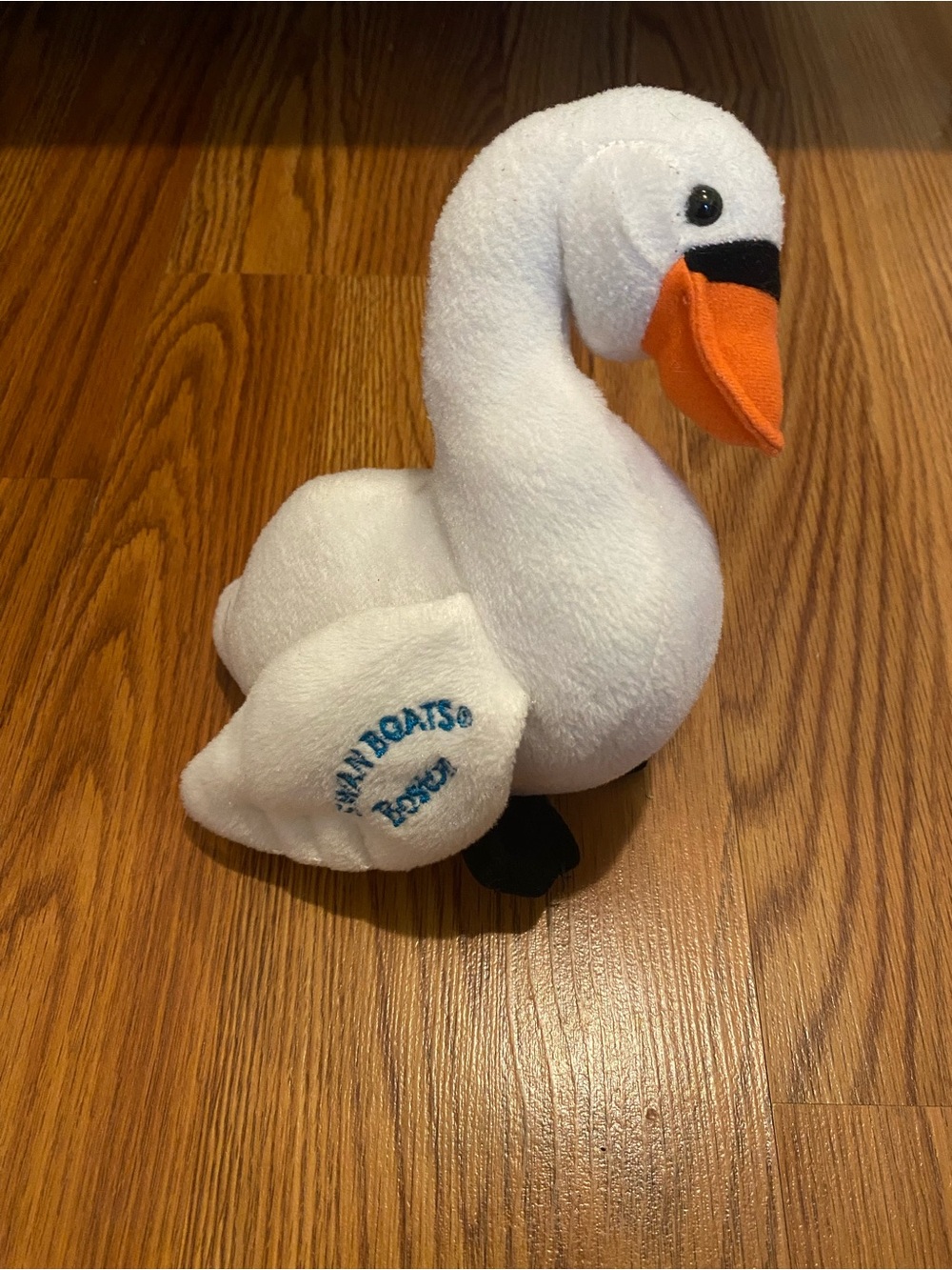 Swan boat Boston collectible plush